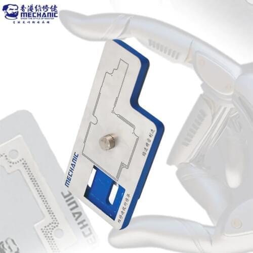 MECHANIC 3D BGA Reballing Stencil Kit for iPhone X Motherboard Middle Layer Planting Tin Template Reballing Plate Soldering Net