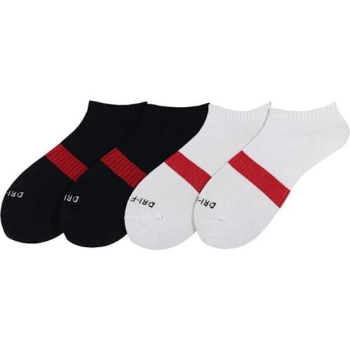 Ankle Socks Mens and Womens Fashion Red Stripes Pattern Summer Breathable Design Personality Street Wild