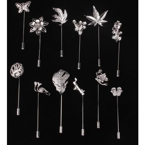 New Silvery Tie Pin For Men Women Classic Meter Tie Clips Alloy Tie Bar Suits Tie Collar Pin Crystal Business Corbatas