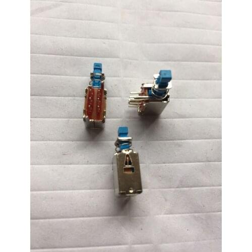 Original new 100% self-locking switch PS2101A double-row 6pin piano keyband lock key switch