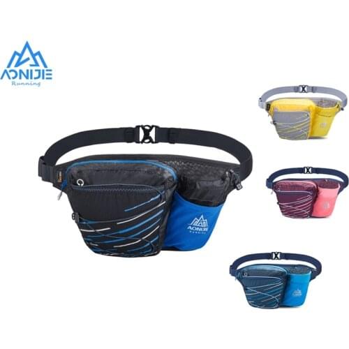 AONIJIE W8103 Running Waist Bag Ultralight Hydration Belt Bag Lightweight Sports Fanny Packs For Outdoor Trail Running Marathon