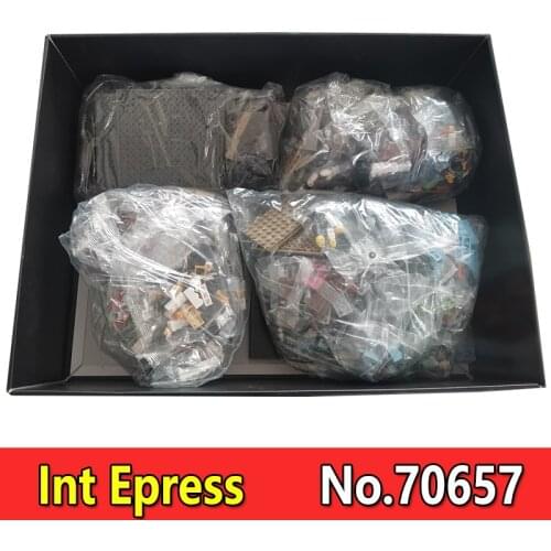 DHL Big Movie Series Building Blocks NINJA City Docks Compatible 70657 3900pcs Bricks With LED Sets Toys Gifts