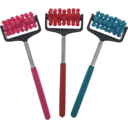 Back Scratcher Telescopic Massage Case Adjustable Handy Stainless Steel Pen Clip Pocket Scratching Kit Dragon Claw 21-58cm