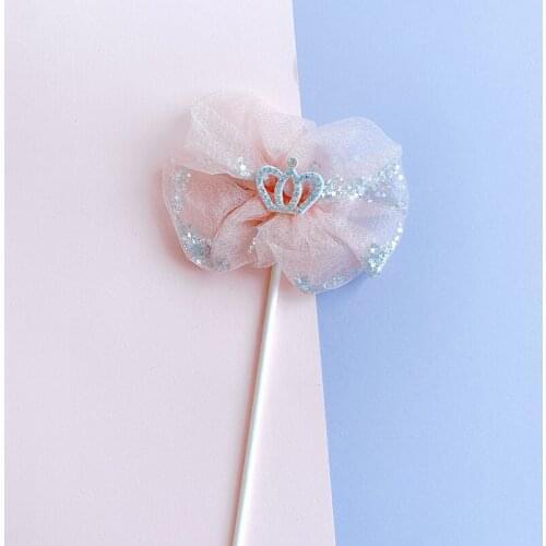 Biling "Happy Birthday" Cake Topper Wedding Bride Dessert Decoration for Birthday Party Lovely Gifts Colourful Laser Butterfly