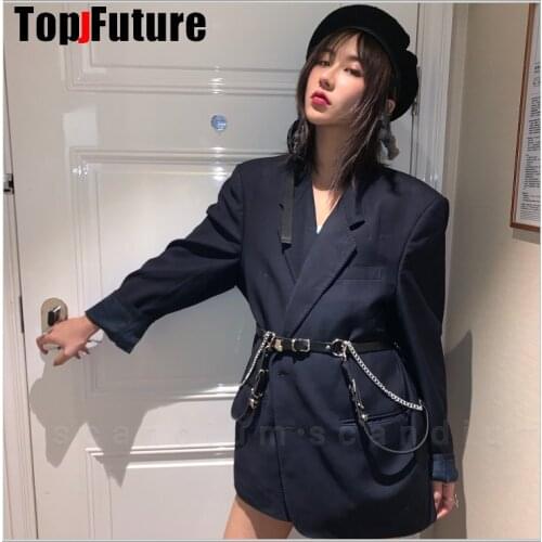 Love Heart Girl Hiphop Chain Belt Women Sweet Adjustable Disco Dancing Belt Punk Style