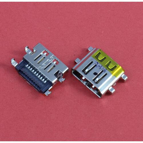 ChengHaoRan 1Piece 19pin HDMI Female Socket HD USB Port For asus sony toshiba hp lenovo etc HDMI Jack