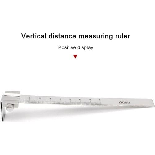 1PC Oral cavity Measering Ruler Dental Instruments Rulers Span Scale Endodontic Dental Materials Dental Tools