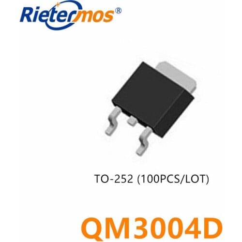 100PCS N-CHANNEL 30V QM3004D QM3004 TO252 HIGH QUALITY