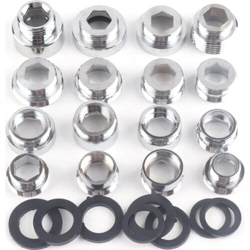 2pcs Copper Faucet Aerator Fittings Purifier Accessories Faucet Replacement Tool Water Purifier Accessories