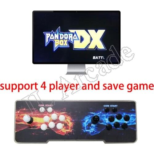 2020 newest original Pandora box DX 3000 in 1 carry archive, automatic save the highest score function, support 4 players