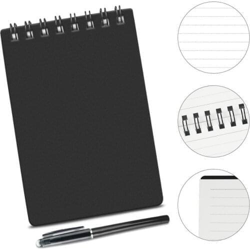 A7 size Mini Erasable Notebook Smart Reusable notebook Microwave Wave Cloud Erase Notepad Portable Diary Office School