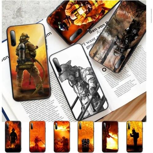 Firefighter Heroes Fireman Phone Case For Samsung A51 A71 A72 A52 A50 A31 A10 A40 A70 A30 S A20 E A11 A01 A21 Silicone Cover
