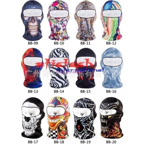 By dhl or ems 50pcs 3D Cycling Bicycle Sports Outdoor Ski Snowboard Motorcycle Skull Cap Helmet Headgear Hats