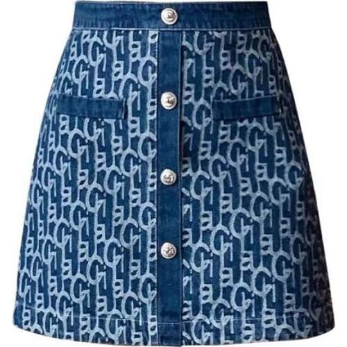 COZOK Denim Skirts For Women