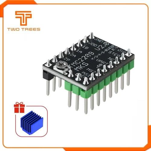 Makerbase MKS TMC2209 V2.0 Stepper Motor Driver StepStick 2.5A UART Ultra Silent For 3D Print Gen_L Robin Nano SKR V1.3 Mini E3