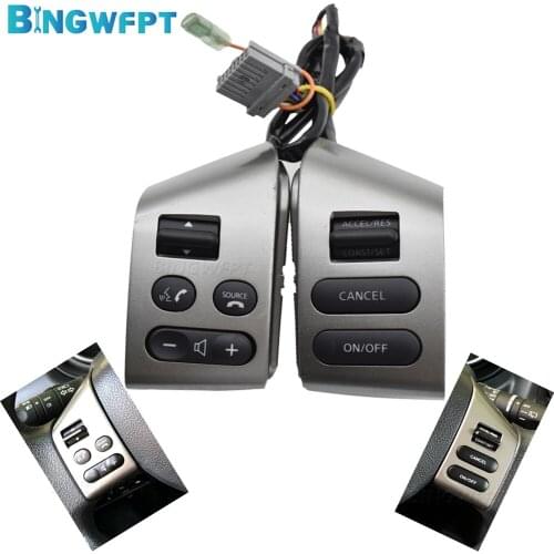 For SYLPHY & FOR Nissan LIVINA & FOR Nissan TIIDA With Red Backlight Car Styling Buttons Steering Wheel Control Buttons