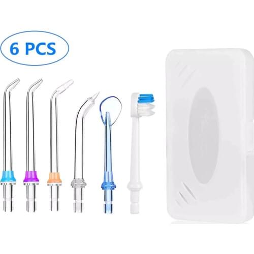 Oral Irrigator Nozzle USB Rechargeable Water Dental Flosser Tips Water Jet Cleaning Teeth Electric Portable
