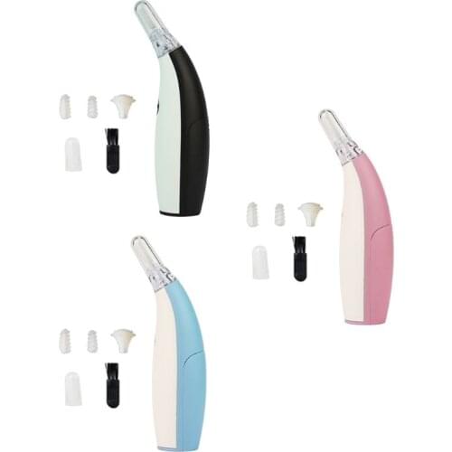 Ear Wax Remover Cleaner Automatic Soft Safe Silicone Spiral Earwax Removal P31B