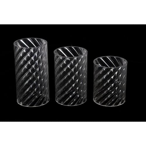 Plastic Round Cylinder Spiral Candle Mould Soap Mold for DIY Candle Making