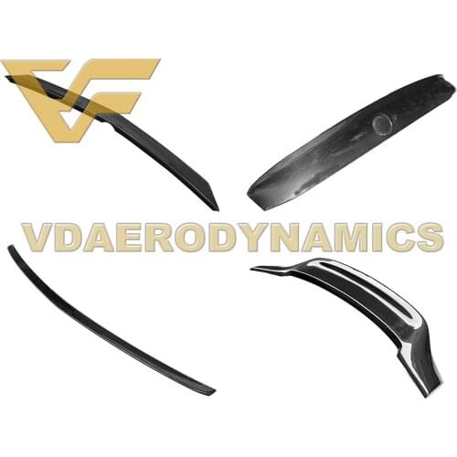 Suitable For 10-15 Benz W212 E Class E200 E220 E250 E300 E350 E400 E500 E63 VAD Carbon Fiber Trunk Rear Wing Spoiler