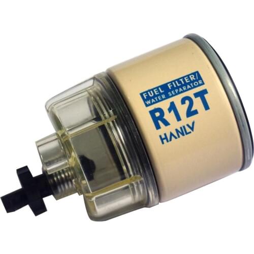 Fuel Filter Water Separator Spin-on R12T 120AT Replacement Element For Racor