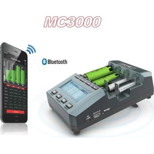SKYRC MC3000 50W Smart blue toothAPP Control Multi-chemistry Universal Battery Charger Accurate Analyzer for Ni-MH Ni-Cd Battery