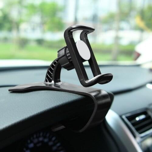 Universal Dashboard Car Phone Holder Easy Clip Mount Stand GPS Display Bracket Car Holder Support