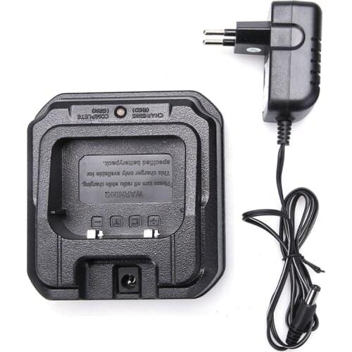 Desktop Radios Battery Charger Base Power Adapter Charging Adaptor for Baofeng UV-9R Plus Handheld Transceiver