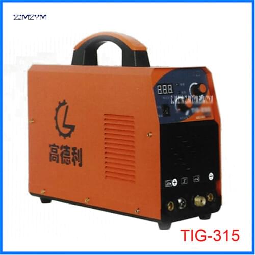 110-500V Spot Welders multi function inverter TIG Alumnium small welding machine TIG-315 Applicable electrode diameter 1.6-3.2