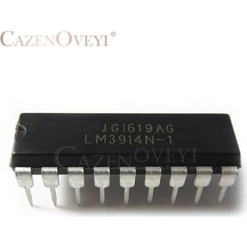 5pcs/lot LM3914N-1 LM3914N LM3914 DIP-18 In Stock