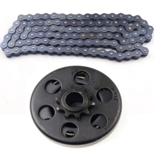 For GO Kart Minibike Fun Centrifugal Automatic Clutch 20MM 10 Tooth 420 Chain 168 Engine Karting Key Built Parts
