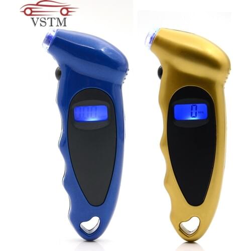 NEW Digital Tire Pressure Gauge LCD Backlight Auto Car Motorcycle Tire Gauge Air Tire Gauge monitor Barometer Tyre Tester Mete