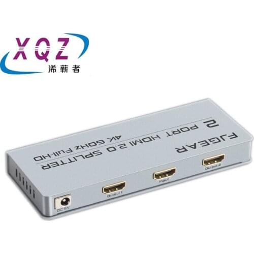 HDMI splitter 2port 4K*2K HDMI 1 by 2 HDMI in HDMI 2out display the same picture in the same time HDTV splitter