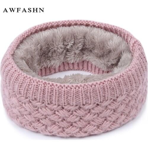 2018 New Fashion Knit Scarf High Quality Winter Scarf Women Men Children Baby Thickened Wool Collar Scarves Boys Girls Cotton