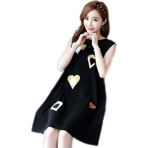 Pregnancy Dress Maternity Dresses Cute Veil A-Line Loose Plus Size Vest Women Dress Summer Vestidos Pregnant Maternity Clothes