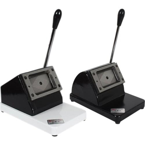 Manual Heavy-Duty Business Card Cutting Machine PVC Card Right-Angle Round Corner Cutting Punch Card Cutting Machine