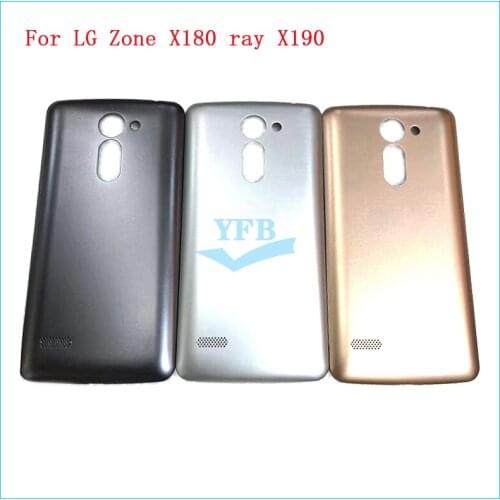 10pcs Back Cover For LG Zone X180 ray X190 Back Housing Glass Rear Battery Cover Replacement Repair Parts