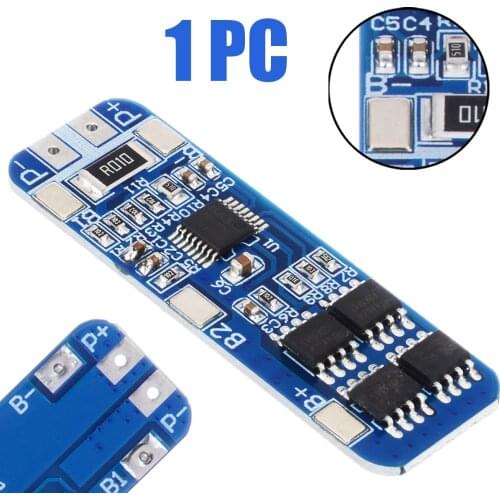 50x16x1mm Protection Board Module 3S 10A 12V 18650 BMS Cell Charging Li-ion Lithium Batteries Protection Board