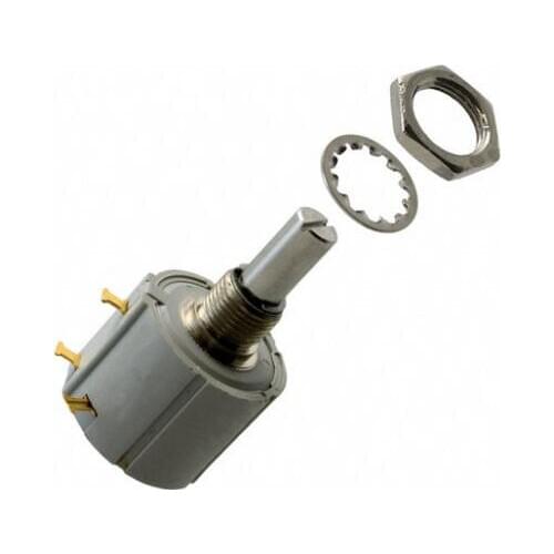 100% ORIGINAL 7286 R1K R2K R5K R10K R20K R50K R100K 2W Rotary Wirewound Potentiometer 7286R10KL.25 For BI x 5PCS