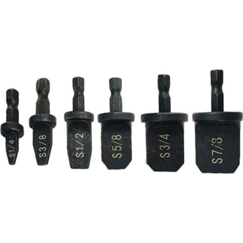 6pcs Hexagonal Handle Tube Pipes Expander Utility Tool Swaging Tools Air Conditioner Conditioning Copper Pipes Expand