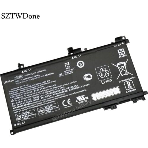 SZTWDone Laptop battery for HP OMEN 15t-bc200 15-ax219TX 15-ax253TX 15-ax254TX 15-ax255TX 15-ax256TX 15-ax239TX 15-ax240TX