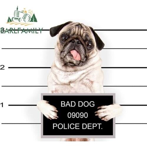 EARLFAMILY 13cm x 10.5cm for Prison Bad Dog Animal Vinyl Car Sticker Personality Waterproof Motorcycle Trunk Decal ScratchProof