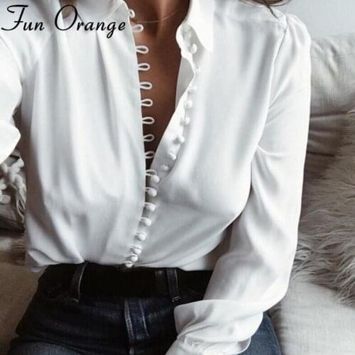 Fun Orange Blouses With Flowers