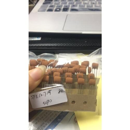 100% New and original 50pcs ceramic filters SFE10.7MT E10.7T 3dB bandwidth of 80K ultra narrow crystal 10.7M