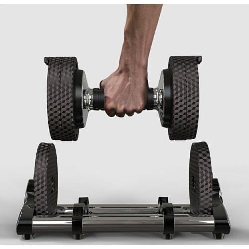 Indoor Fitness Equipment 3KG-7.5KG Fast Adjustment Automatic Intelligence High Quality Pair Of 15KG Dumbbells