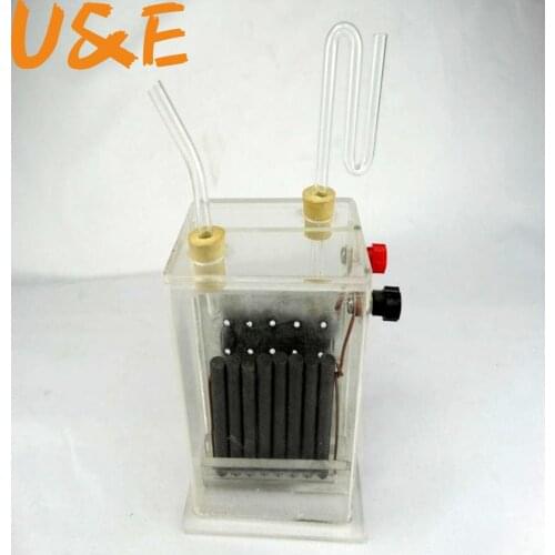 10*8*12cm Vertical diaphragm electrolysis high school chemical laboratory equipment teaching equipment