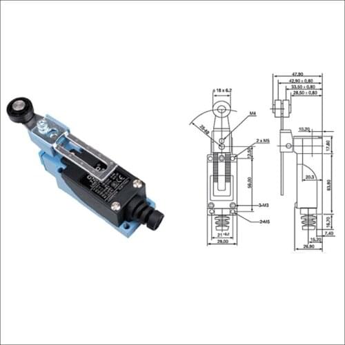 Switch travel limit switch 24A micro switch Electrical switch TZ-08108