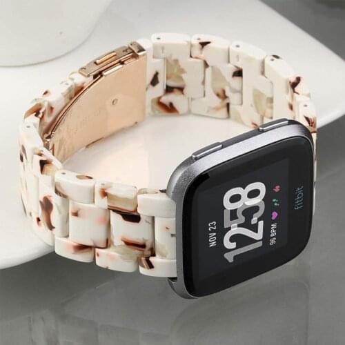 Watch Band For Fitbit Versa/Versa 2/ Versa Lite Strap Resin bracelet for Fitbit Versa 2 wristband Smart Watch accessories