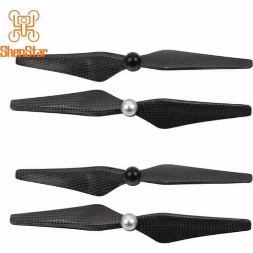 1pack of 2Pairs 9450 9x5 Self-Tightening Carbon Propeller Props with Screw Cap Self-Lock for DJI Phantom 1 / 2 / 3 Drone Parts