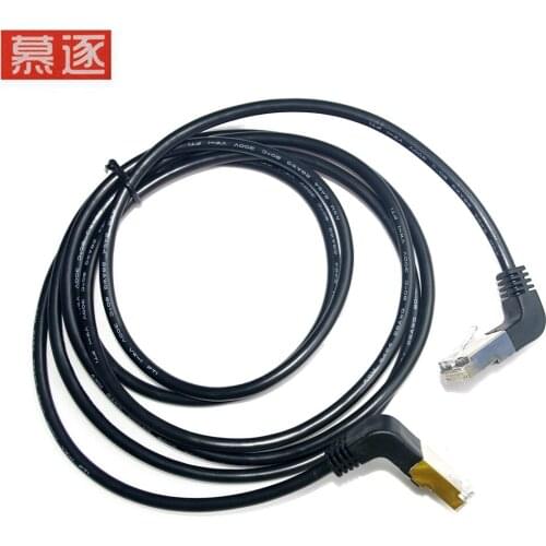 Ellenbogen Unten & Up Abgewinkelt 90 Grad cat5e 8P8C FTP STP UTP Cat 5e Ethernet Netzwerk Kabel RJ45 Lan Patch kabel 50cm 0,5 m